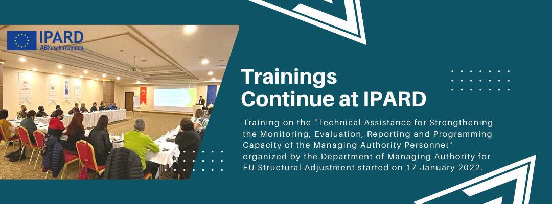 Trainings Continue at IPARD